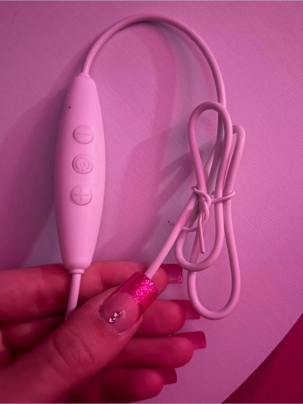 Pink Hello Kitty Style LED Wall Mirror